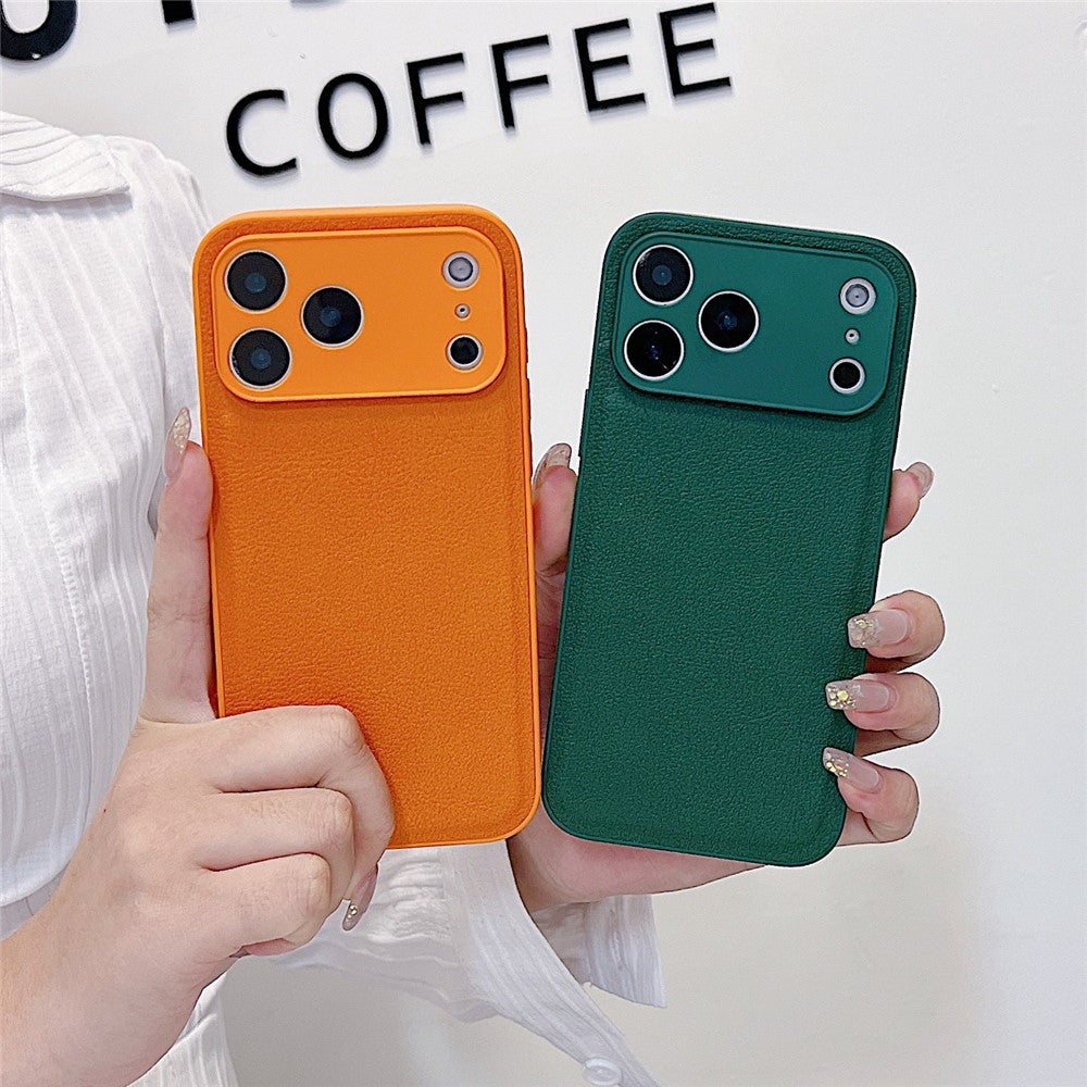 For iPhone 17 Pro Max Case Litchi Texture PU Leather Shockproof Protective Cover