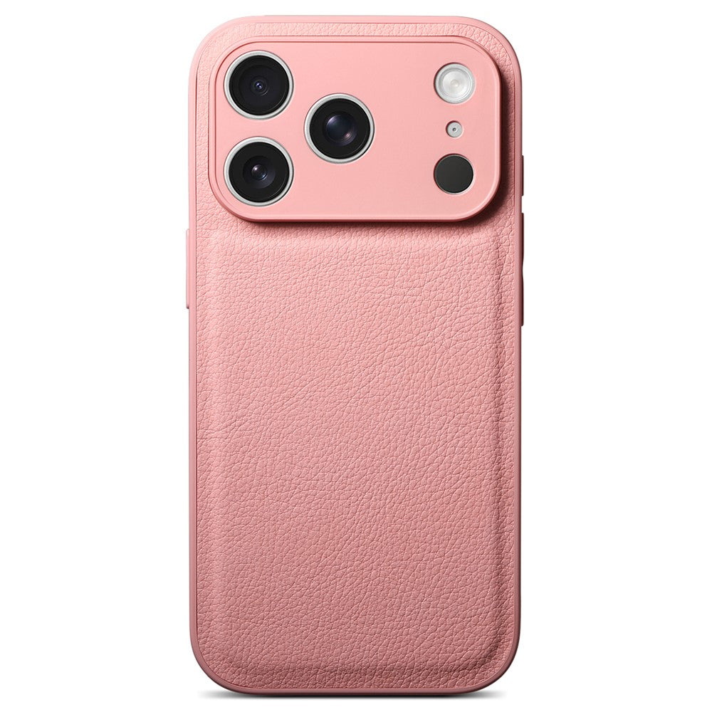 For iPhone 17 Pro Max Case Litchi Texture PU Leather Shockproof Protective Cover