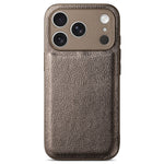 For iPhone 17 Pro Max Case Litchi Texture PU Leather Shockproof Protective Cover