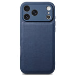For iPhone 17 Pro Max Case Litchi Texture PU Leather Shockproof Protective Cover