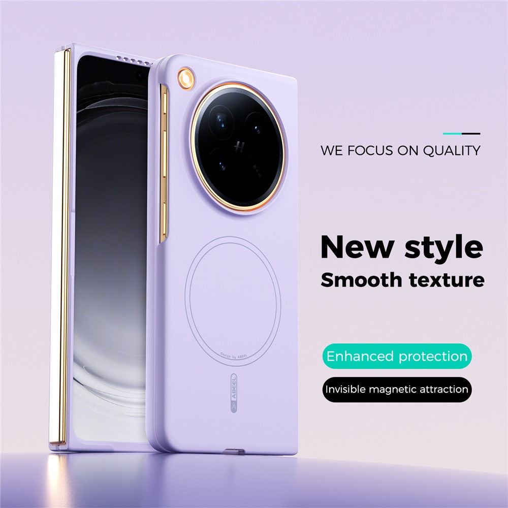 ABEEL for Oppo Find N6 5G Magnetic Case Skin Touch Liquid Silicone Phone Back Cover