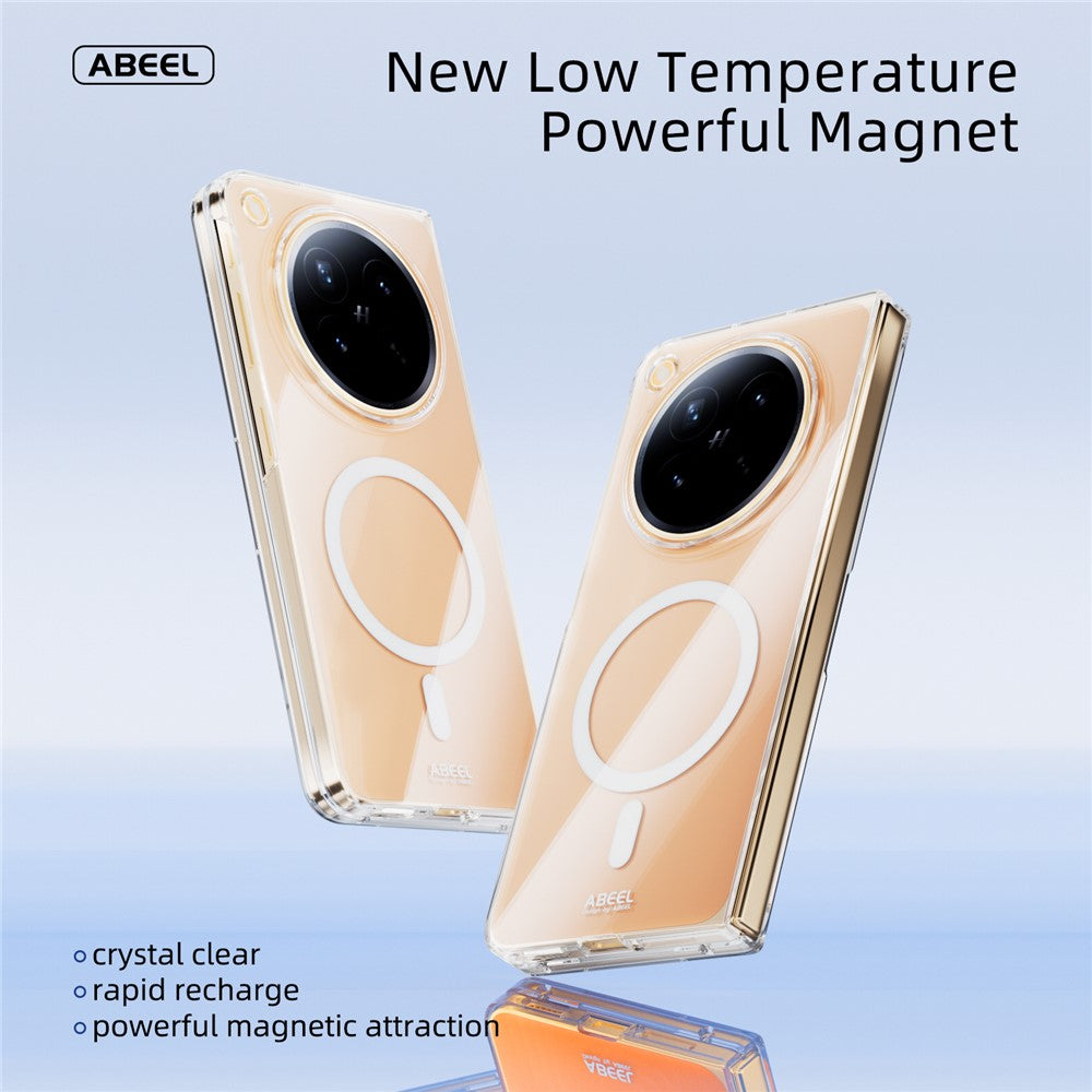 ABEEL for Oppo Find N6 5G Magnetic Case Clear PC Anti Scratch Phone Cover
