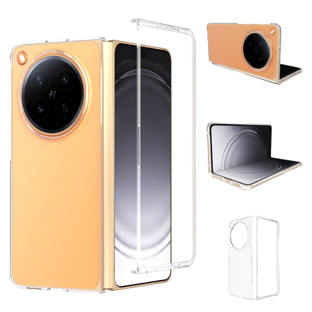 Til Oppo Find N6 5G Klart Cover Anti-Tab Hårdt PC Telefoncover
