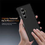 Til Samsung Galaxy Z TriFold 5G Etui med Hærdet Glas, Kortholder, Stativ og Pungcover