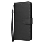 For Oppo Reno15 F 5G Case PU Leather Wallet Stand Phone Cover with Wrist Strap