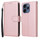For Oppo Reno15 F 5G Case PU Leather Wallet Stand Phone Cover with Wrist Strap