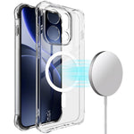 IMAK for Oppo Find X9 5G Magnetic Case Airbag Shockproof Protection TPU Phone Cover