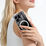 IMAK for Oppo Find X9 5G Magnetic Case Airbag Shockproof Protection TPU Phone Cover