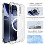 IMAK for Oppo Find X9 5G Magnetic Case Airbag Shockproof Protection TPU Phone Cover