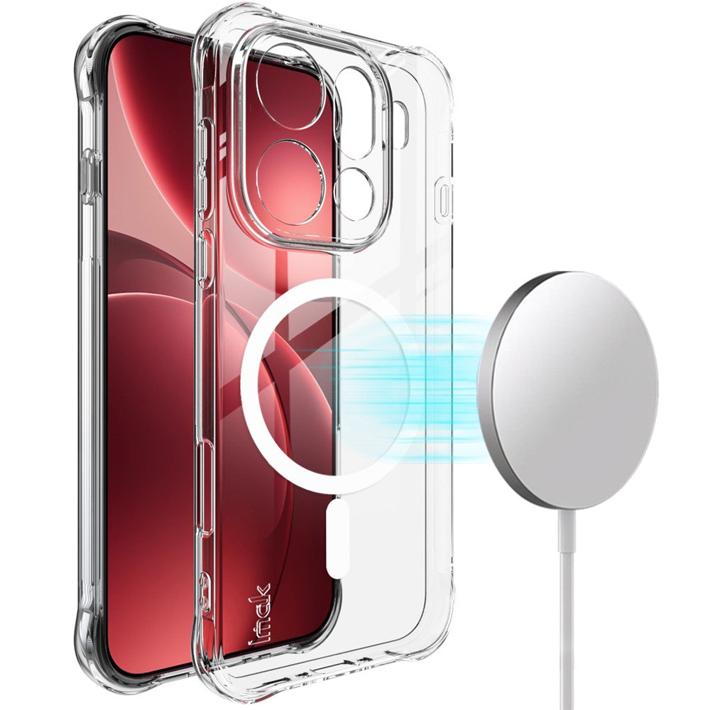 IMAK for Oppo Find X9 Pro 5G Magnetic Case Airbag Shockproof Protection TPU Phone Cover