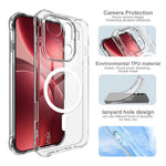 IMAK for Oppo Find X9 Pro 5G Magnetic Case Airbag Shockproof Protection TPU Phone Cover