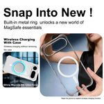 IMAK for Honor Magic8 Pro Air 5G Magnetic Case Airbag Shockproof Protection TPU Phone Cover