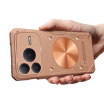 For Honor Power2 5G Case Copper Heat Dissipation TPU + Metal Cooling Phone Cover Support Magnetic Car Mount