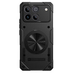 For Honor Win 5G Magnetic Case 360° Rotating Ring Kickstand TPU Phone Cover