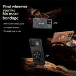 For Xiaomi Poco F8 Ultra / Redmi K90 Pro Max 5G Magnetic Case 360° Rotating Ring Kickstand TPU Phone Cover