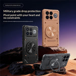 For Xiaomi Poco F8 Ultra / Redmi K90 Pro Max 5G Magnetic Case 360° Rotating Ring Kickstand TPU Phone Cover