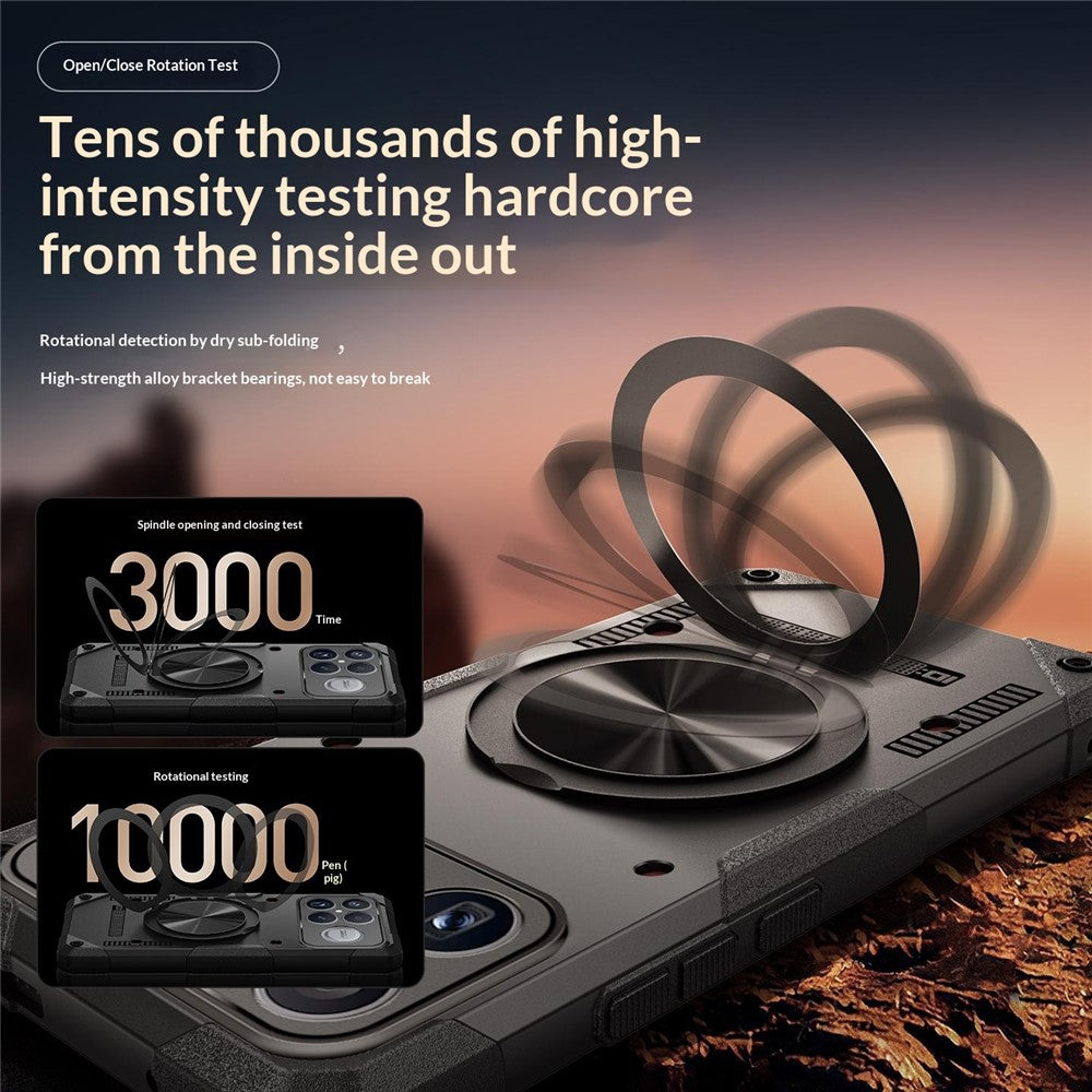 For Xiaomi Poco F8 Ultra / Redmi K90 Pro Max 5G Magnetic Case 360° Rotating Ring Kickstand TPU Phone Cover