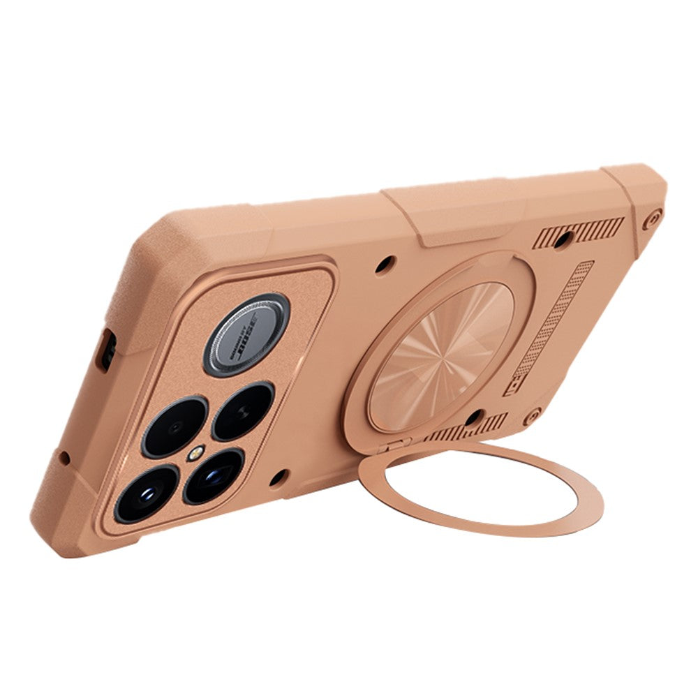 For Xiaomi Poco F8 Ultra / Redmi K90 Pro Max 5G Magnetic Case 360° Rotating Ring Kickstand TPU Phone Cover