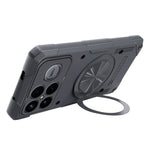 For Xiaomi Poco F8 Ultra / Redmi K90 Pro Max 5G Magnetic Case 360° Rotating Ring Kickstand TPU Phone Cover