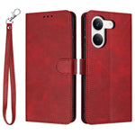 Wallet Case for Xiaomi Redmi Turbo 5 5G  /  Poco X8 Pro 5G Flip Stand Calf Texture PU Leather Phone Cover with Strap