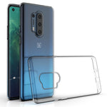 OnePlus 8 Pro Genomskinligt Halkfritt Skyddande mobilskal Mjukt TPU Slim Fit Skal