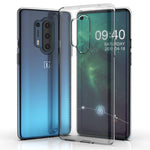 OnePlus 8 Pro Genomskinligt Halkfritt Skyddande mobilskal Mjukt TPU Slim Fit Skal