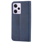 For Xiaomi Redmi Note 12 Pro 5G  / Note 12 Pro Speed 5G / Poco X5 Pro 5G Imprinted Rhombus Pattern Stand Calf Texture Cover PU Leather Wallet Magnetic Closure Case
