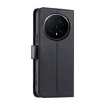 For Honor Magic8 Pro 5G Crossbody Leather Case Ring Buckle Wallet Stand Rhombus Mobile Cover
