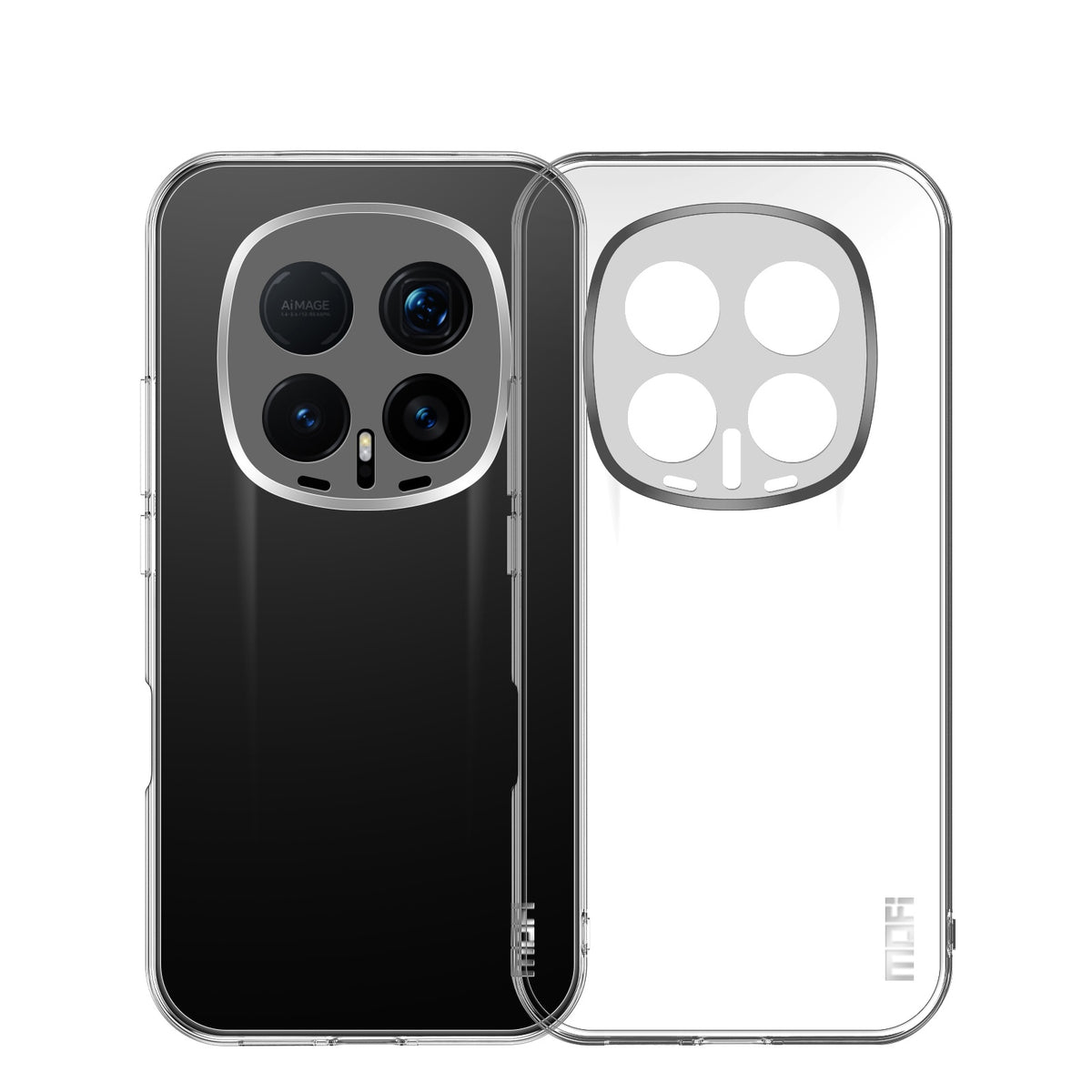 Mofi For Honor Magic8 RSR Porsche Design 5G Clear Phone Case Ultra-Thin TPU Phone Back Cover