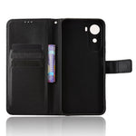 Leather Wallet Case for Xiaomi Poco C85x 5G / Poco C81 4G / Poco C81 Pro 4G / Redmi A7 Pro 4G (171.56mm) / Redmi A7 Pro 5G with Strap Diamond Texture Phone Cover