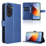 Leather Wallet Case for Xiaomi Poco C85x 5G / Poco C81 4G / Poco C81 Pro 4G / Redmi A7 Pro 4G (171.56mm) / Redmi A7 Pro 5G with Strap Diamond Texture Phone Cover