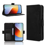 Läderfodral till Xiaomi Poco C85x 5G / Poco C81 4G / Poco C81 Pro 4G / Redmi A7 Pro 4G (171,56 mm) / Redmi A7 Pro 5G Plånboksfodral med flera kortfack