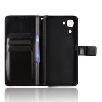 Läderfodral med rem för Xiaomi Poco C85x 5G / Poco C81 4G / Poco C81 Pro 4G / Redmi A7 Pro 4G (171.56mm) / Redmi A7 Pro 5G Crazy Horse Texture Phone Plånboksfodral