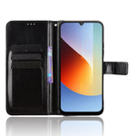 Läderfodral med rem för Xiaomi Poco C85x 5G / Poco C81 4G / Poco C81 Pro 4G / Redmi A7 Pro 4G (171.56mm) / Redmi A7 Pro 5G Crazy Horse Texture Phone Plånboksfodral