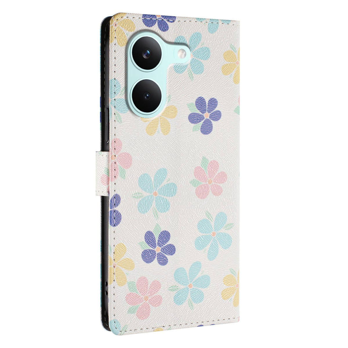 For Xiaomi Poco X8 Pro 5G / Xiaomi Redmi Turbo 5 5G Case Pattern Print PU Leather Wallet Phone Cover with Wrist Strap