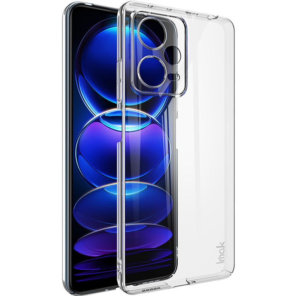 IMAK Air II Pro Crystal til Xiaomi Redmi Note 12 Pro 5G, ridsefast mobilcover, let hårdt PC-mobilcover