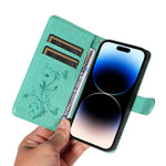 For Xiaomi Poco X8 Pro Max 5G / Xiaomi Redmi Turbo 5 Max 5G PU Leather Cases Flower Pattern Wallet Stand Phone Cover with Strap