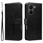For Xiaomi Poco X8 Pro 5G / Xiaomi Redmi Turbo 5 5G Phone Case with Stand Cat Tree Pattern Leather Wallet Mobile Cover