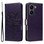 For Xiaomi Poco X8 Pro 5G / Xiaomi Redmi Turbo 5 5G Phone Case with Stand Cat Tree Pattern Leather Wallet Mobile Cover