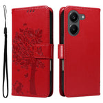 For Xiaomi Poco X8 Pro 5G / Xiaomi Redmi Turbo 5 5G Phone Case with Stand Cat Tree Pattern Leather Wallet Mobile Cover