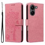For Xiaomi Poco X8 Pro 5G / Xiaomi Redmi Turbo 5 5G Phone Case with Stand Cat Tree Pattern Leather Wallet Mobile Cover