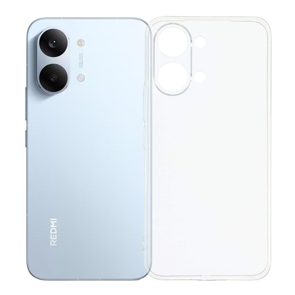 For Xiaomi Poco X8 Pro Max 5G  /  Redmi Turbo 5 Max 5G Back Cover Ultra Thin Flexible TPU Clear Phone Case