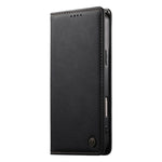 DIERFENG DF-019 til iPhone 18 Pro Max / 17 Pro Max Læderpung Etui Kortlommer RFID-Blokering Magnetisk Flip Cover