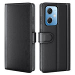 For Xiaomi Redmi Note 12 5G (Global) / (India) / (China) / Poco X5 5G Case Genuine Split Leather Phone Cover with Wallet