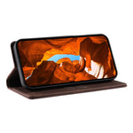 DIERFENG DF-019 för Oppo Reno15 F 5G Läderplånboksfodral Magnetiskt Flipfodral med Kortplatser RFID-blockering