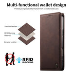 DIERFENG DF-019 för Oppo Reno15 F 5G Läderplånboksfodral Magnetiskt Flipfodral med Kortplatser RFID-blockering