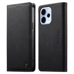 DIERFENG DF-019 för Oppo Reno15 F 5G Läderplånboksfodral Magnetiskt Flipfodral med Kortplatser RFID-blockering