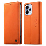 DIERFENG DF-019 för Oppo Reno15 F 5G Läderplånboksfodral Magnetiskt Flipfodral med Kortplatser RFID-blockering