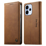 DIERFENG DF-019 för Oppo Reno15 F 5G Läderplånboksfodral Magnetiskt Flipfodral med Kortplatser RFID-blockering