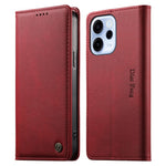 DIERFENG DF-019 för Oppo Reno15 F 5G Läderplånboksfodral Magnetiskt Flipfodral med Kortplatser RFID-blockering